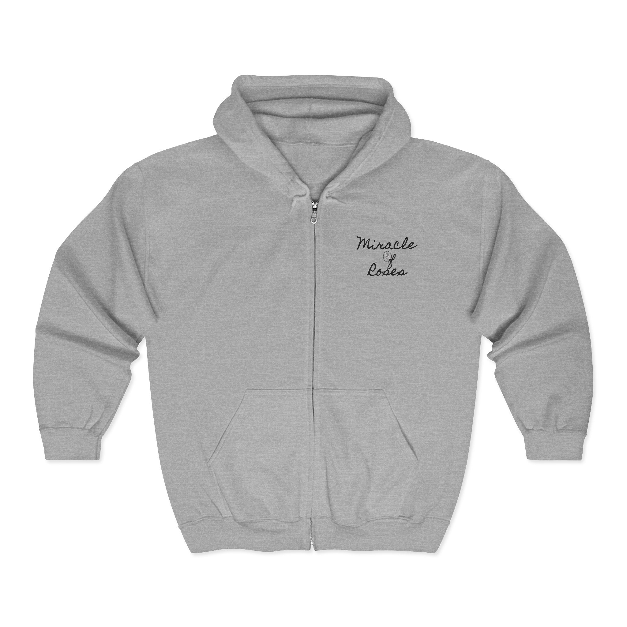 Authentic Self | Miracle of Roses Full Zip Hoodie