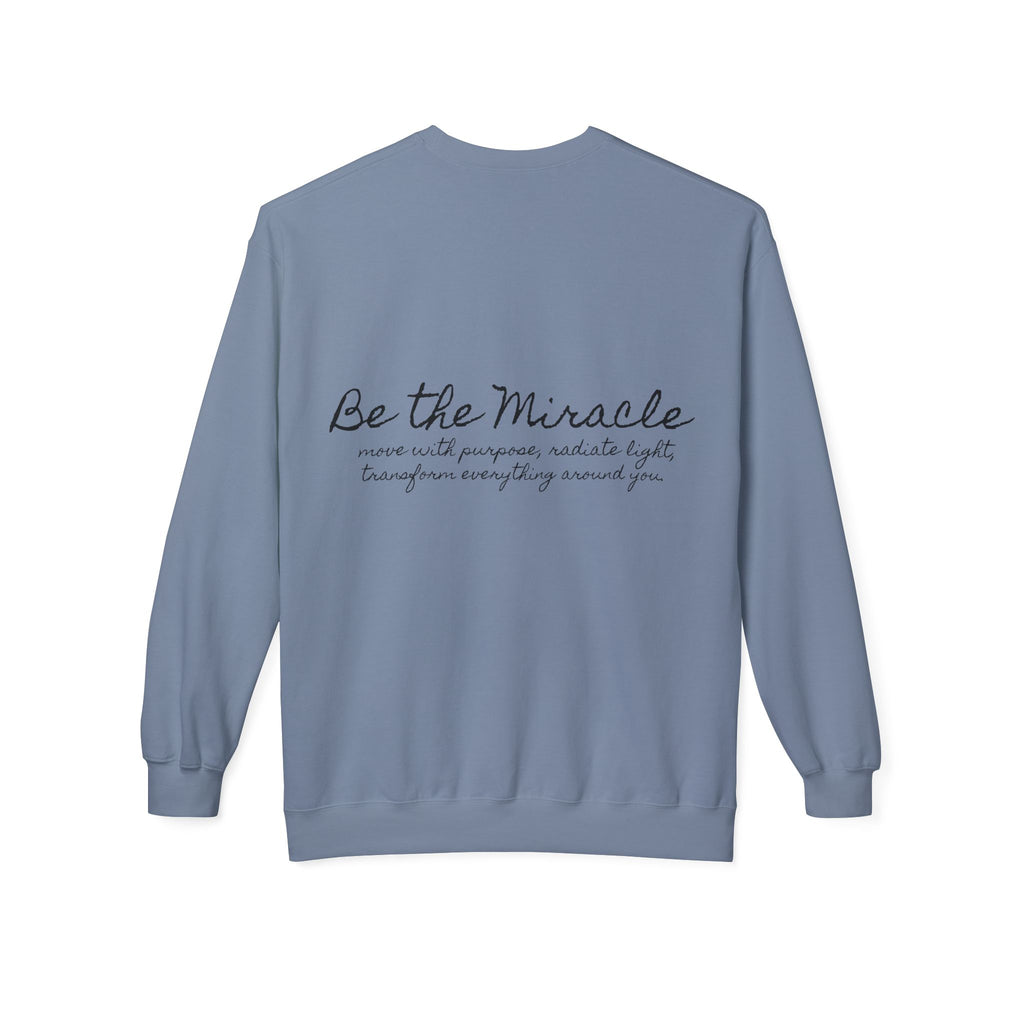 Be the Miracle | Miracle of Roses Crewneck Sweatshirt