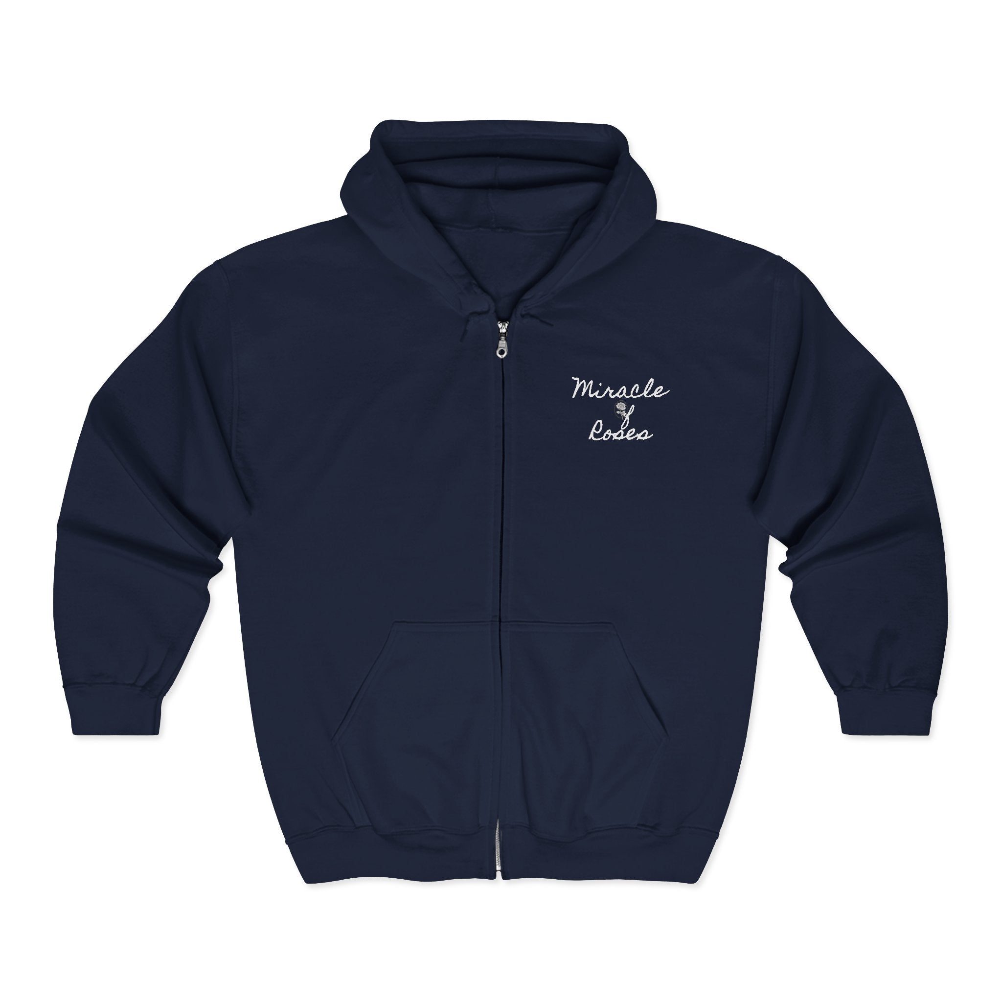 Be the Miracle | Miracle of Roses Full Zip Hoodie