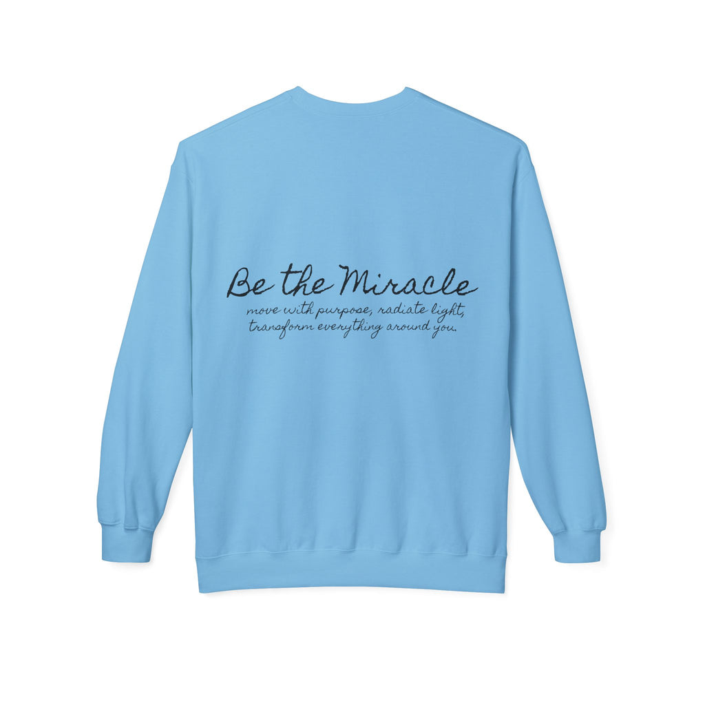 Be the Miracle | Miracle of Roses Crewneck Sweatshirt