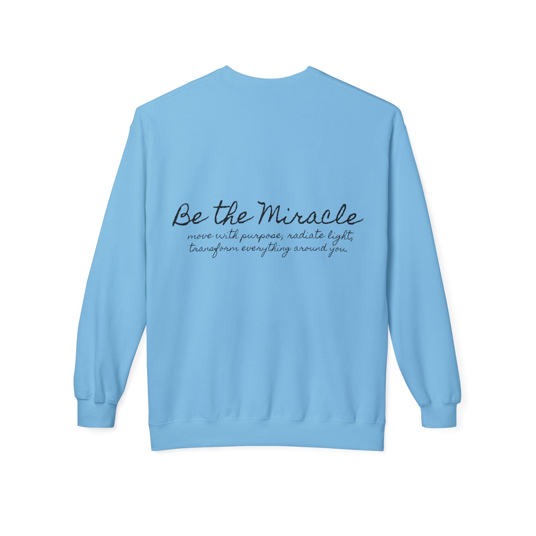 Be the Miracle | Miracle of Roses Crewneck Sweatshirt