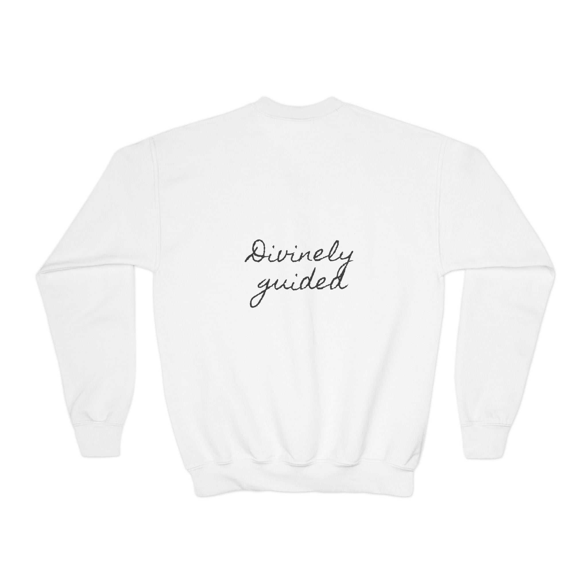 Divinely Guided | Miracle of Roses Youth Crewneck Sweatshirt