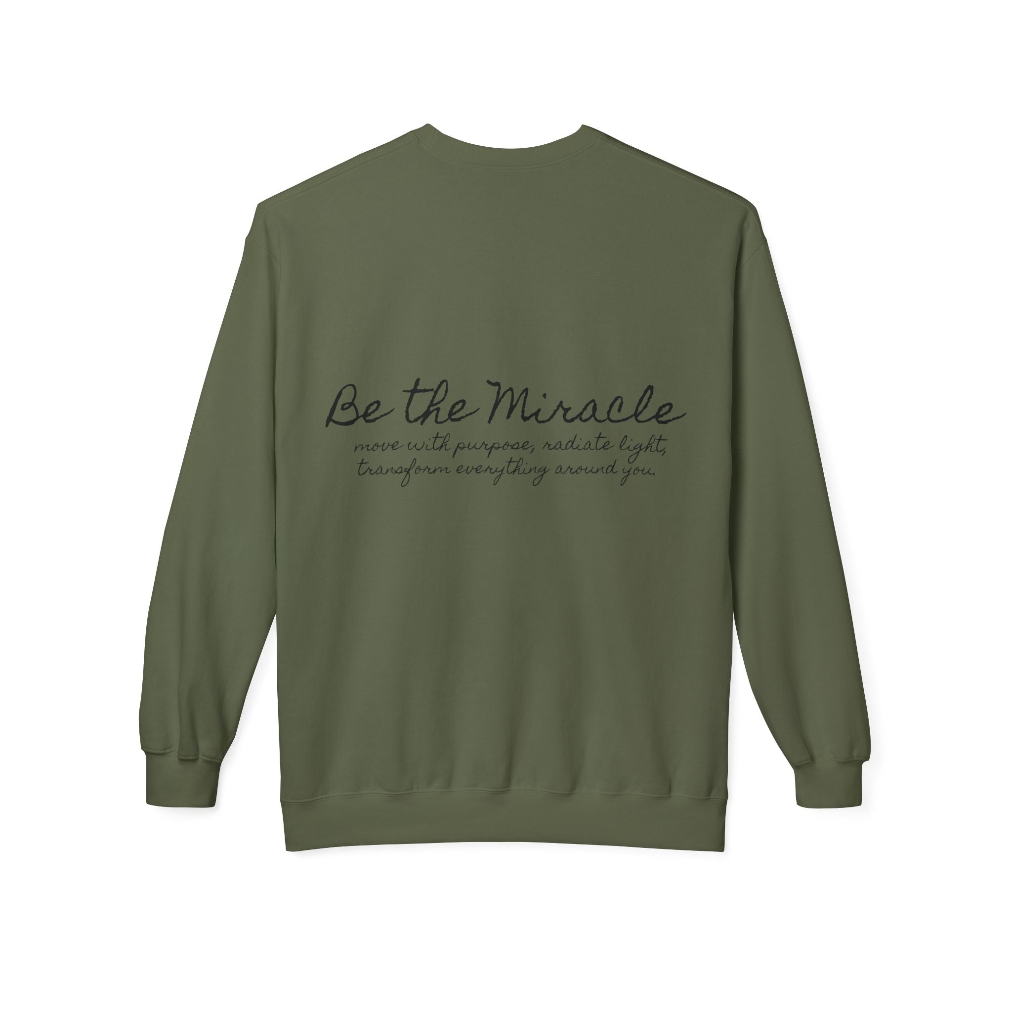 Be the Miracle | Miracle of Roses Crewneck Sweatshirt