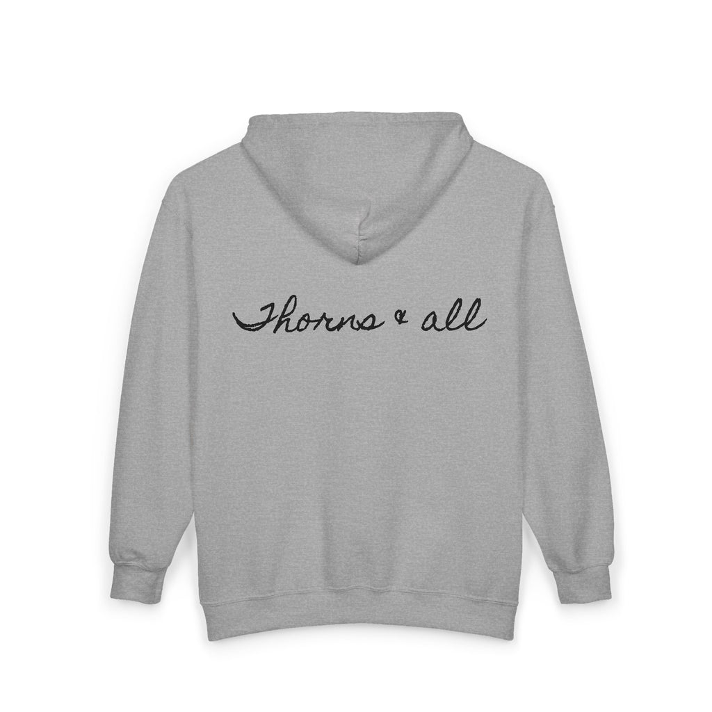 Thorns & All | Miracle of Roses Full Zip Hoodie