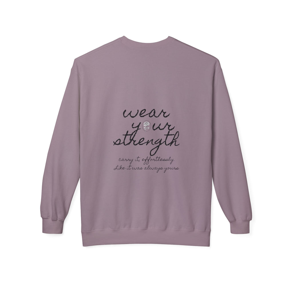 Wear your Strength | Miracle of Roses Crewneck Sweatshirt