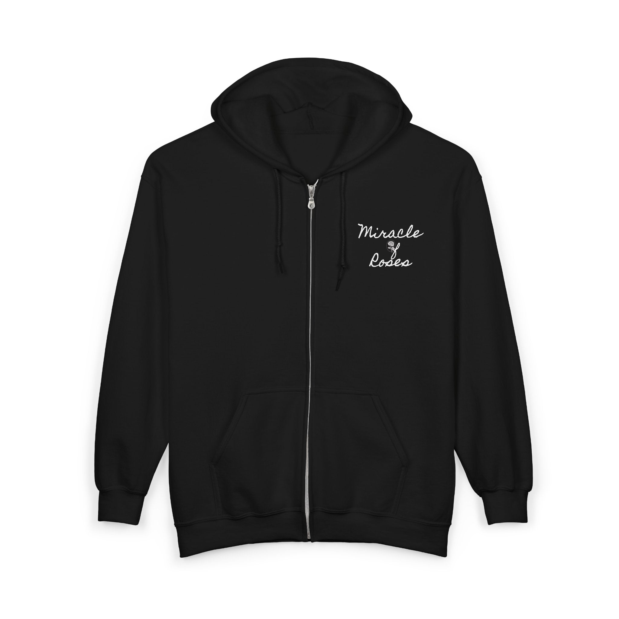 Divinely Guided | Miracle of Roses Full Zip Hoodie