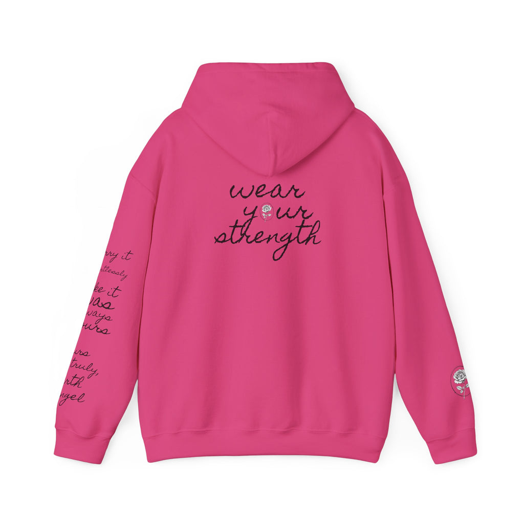 Wear your Strength-Radiate | Miracle of Roses Hoodie