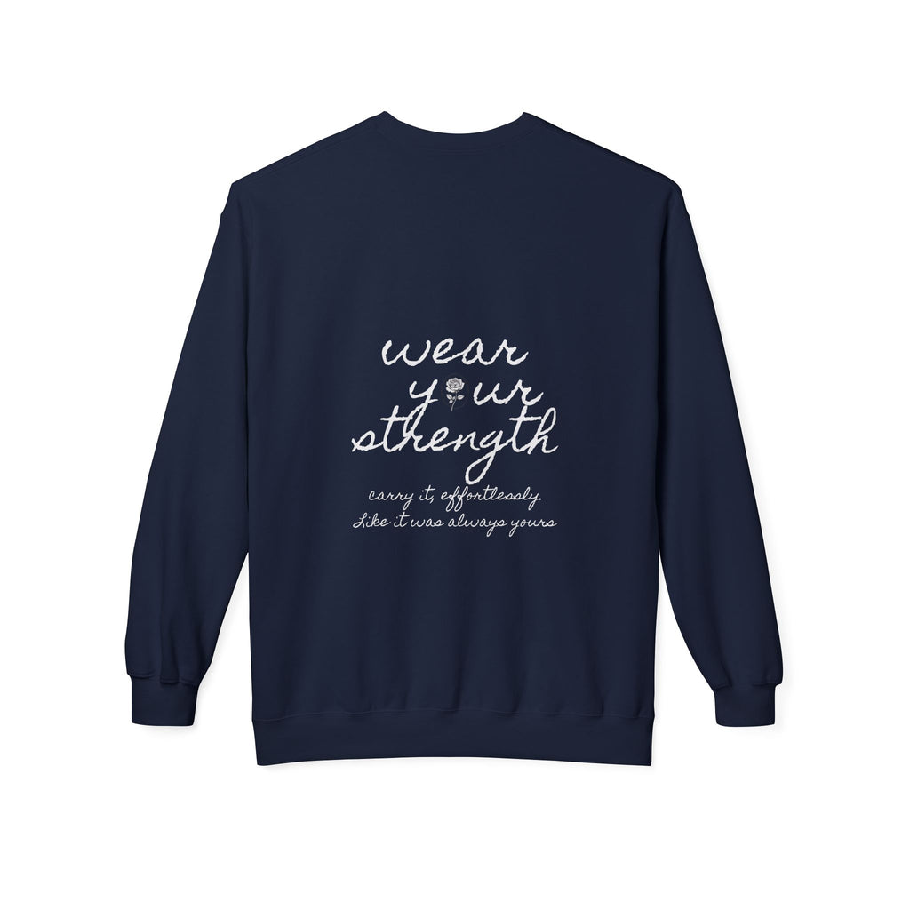 Wear your Strength | Miracle of Roses Crewneck Sweatshirt