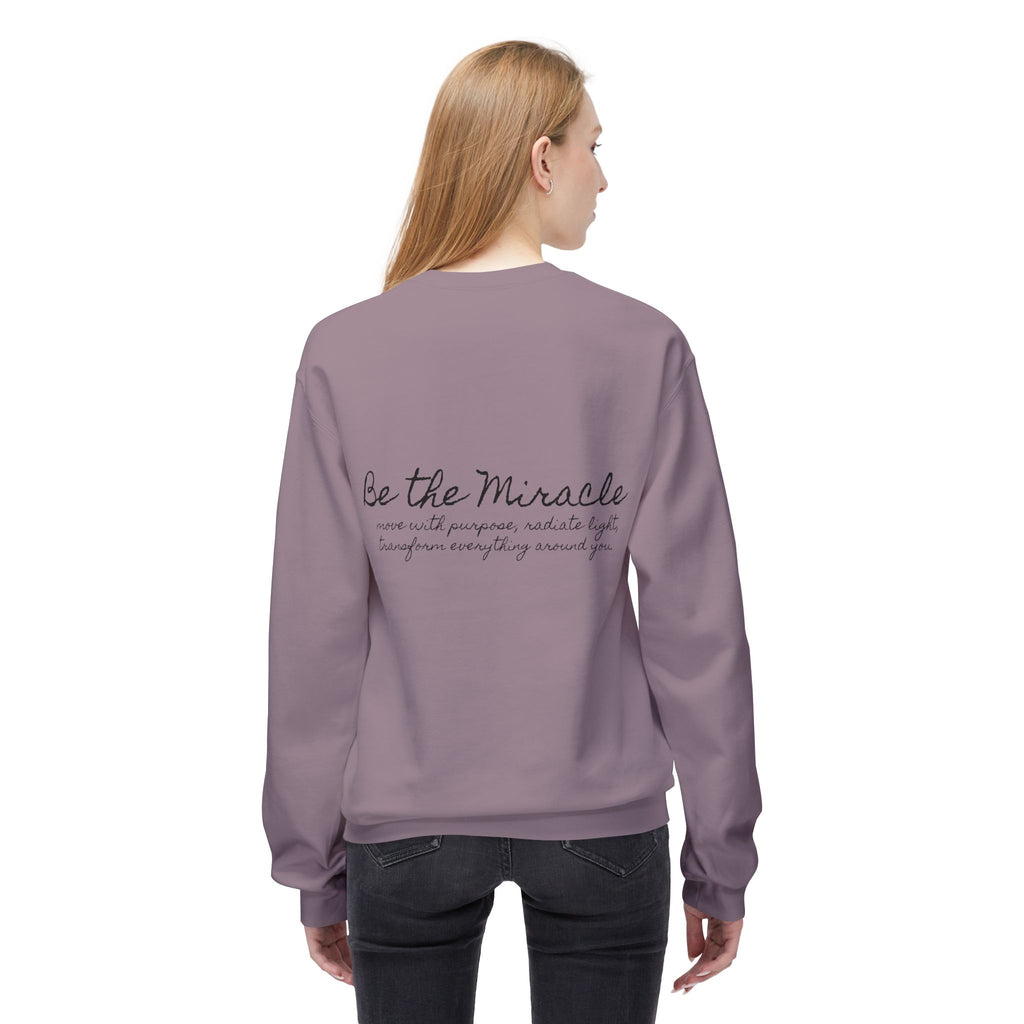 Be the Miracle | Miracle of Roses Crewneck Sweatshirt