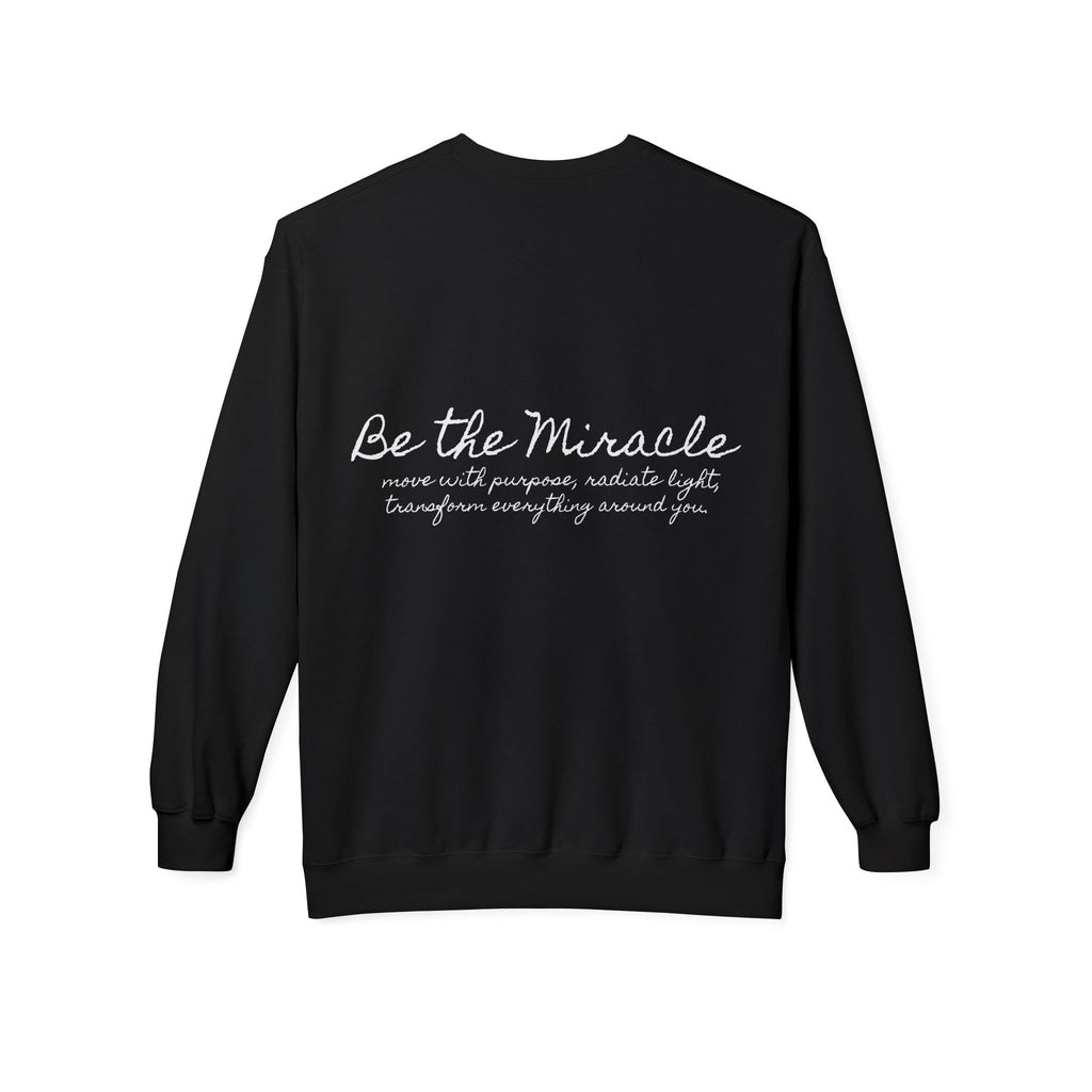Be the Miracle | Miracle of Roses Crewneck Sweatshirt