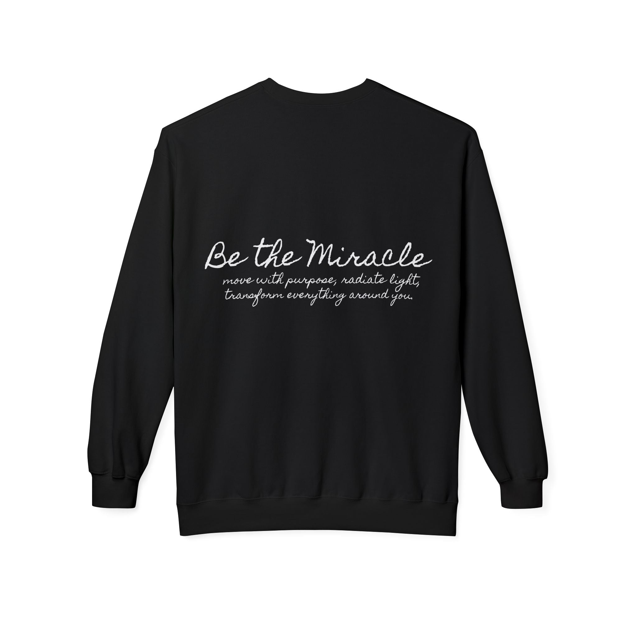 Be the Miracle | Miracle of Roses Crewneck Sweatshirt