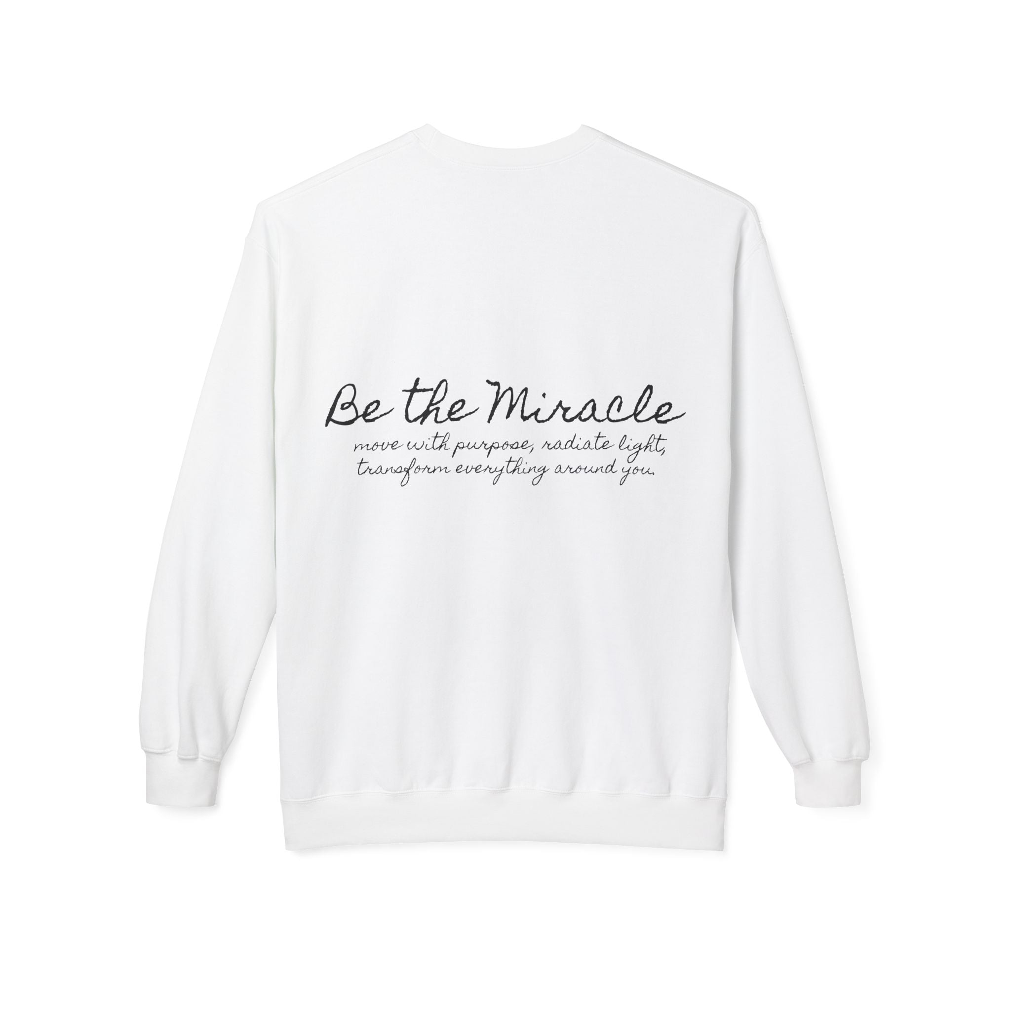 Be the Miracle | Miracle of Roses Crewneck Sweatshirt