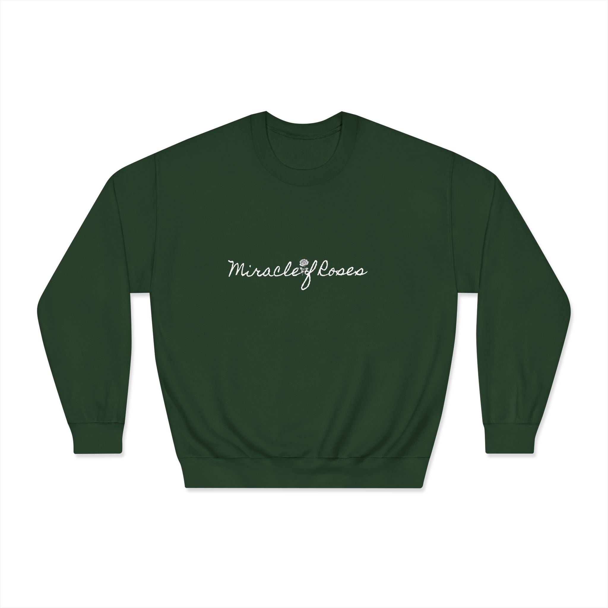 Earth Angel | Miracle of Roses Crewneck Sweatshirt