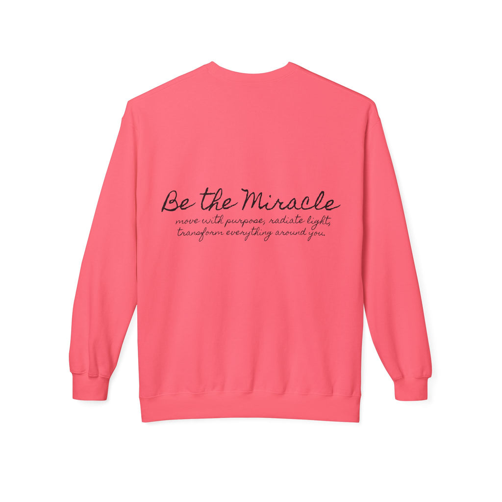 Be the Miracle | Miracle of Roses Crewneck Sweatshirt