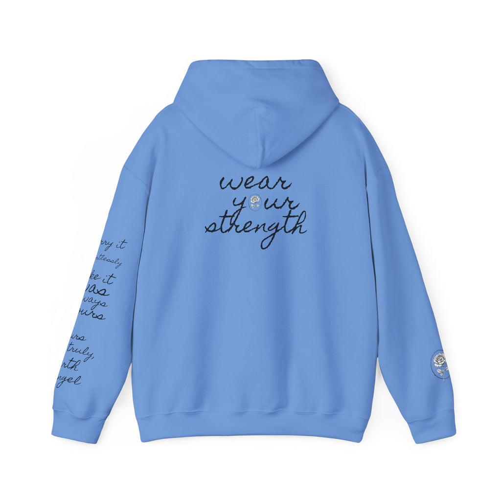 Wear your Strength-Radiate | Miracle of Roses Hoodie