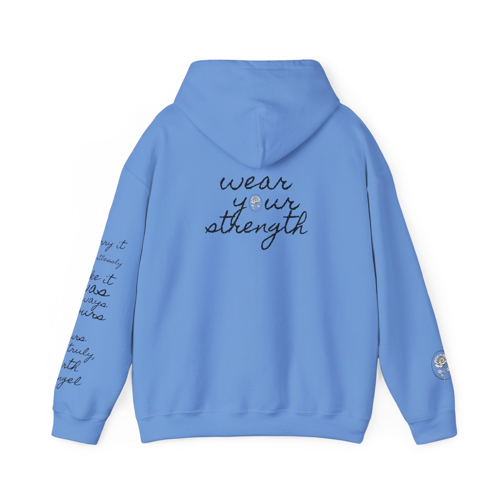Wear your Strength-Radiate | Miracle of Roses Hoodie