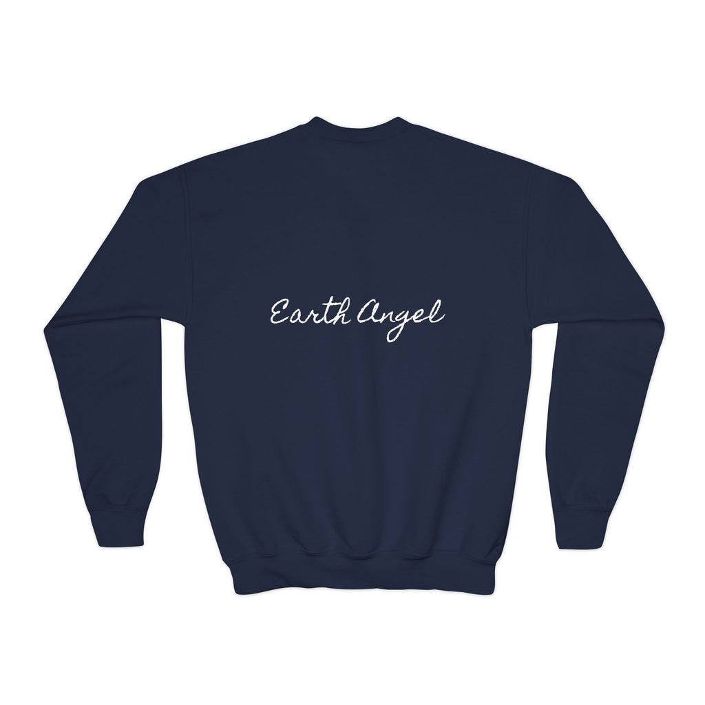 Earth Angel | Miracle of Roses Youth Crewneck Sweatshirt
