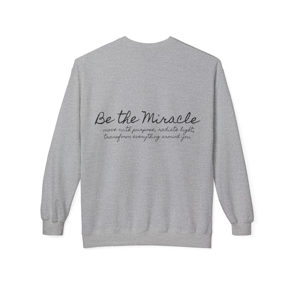 Be the Miracle | Miracle of Roses Crewneck Sweatshirt