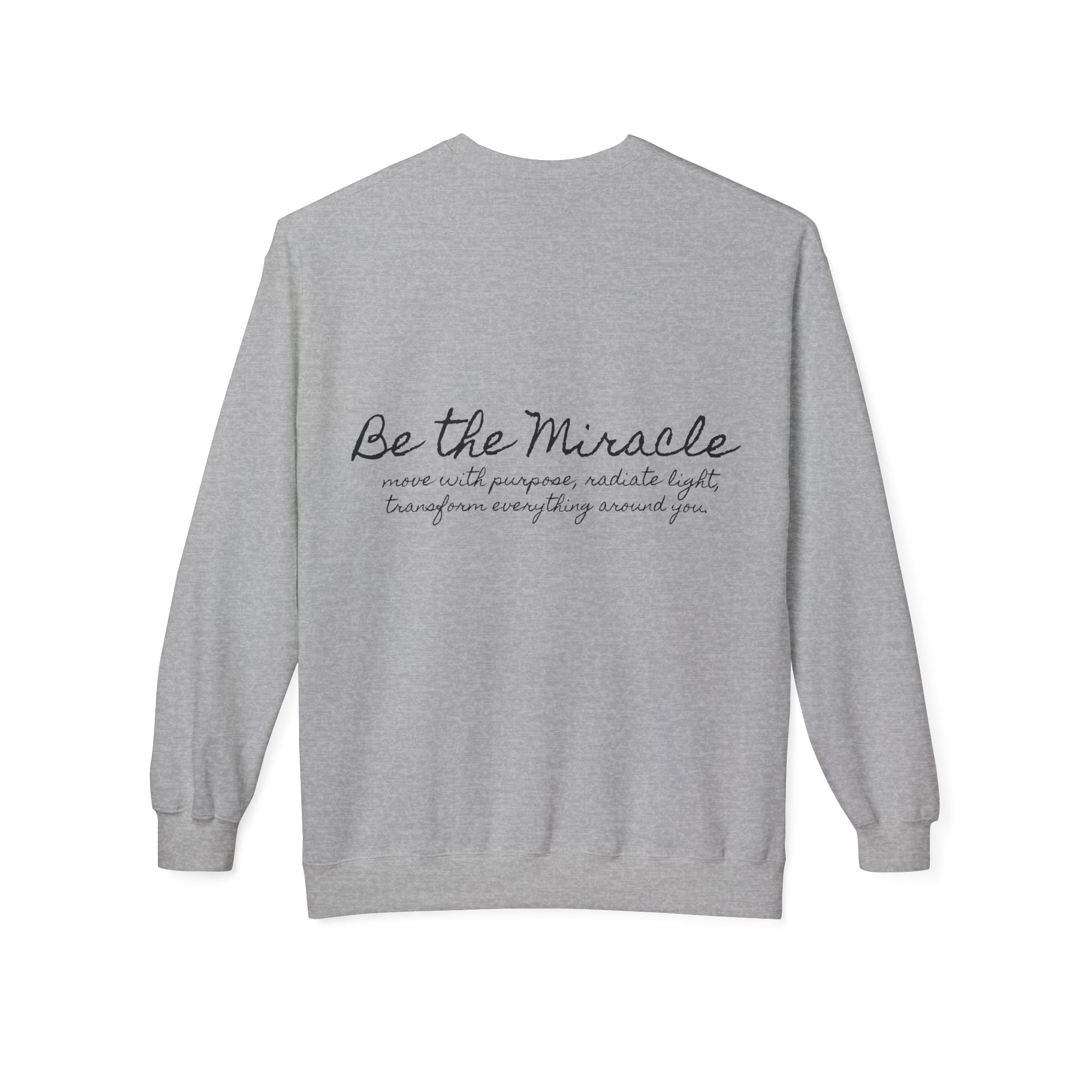 Be the Miracle | Miracle of Roses Crewneck Sweatshirt