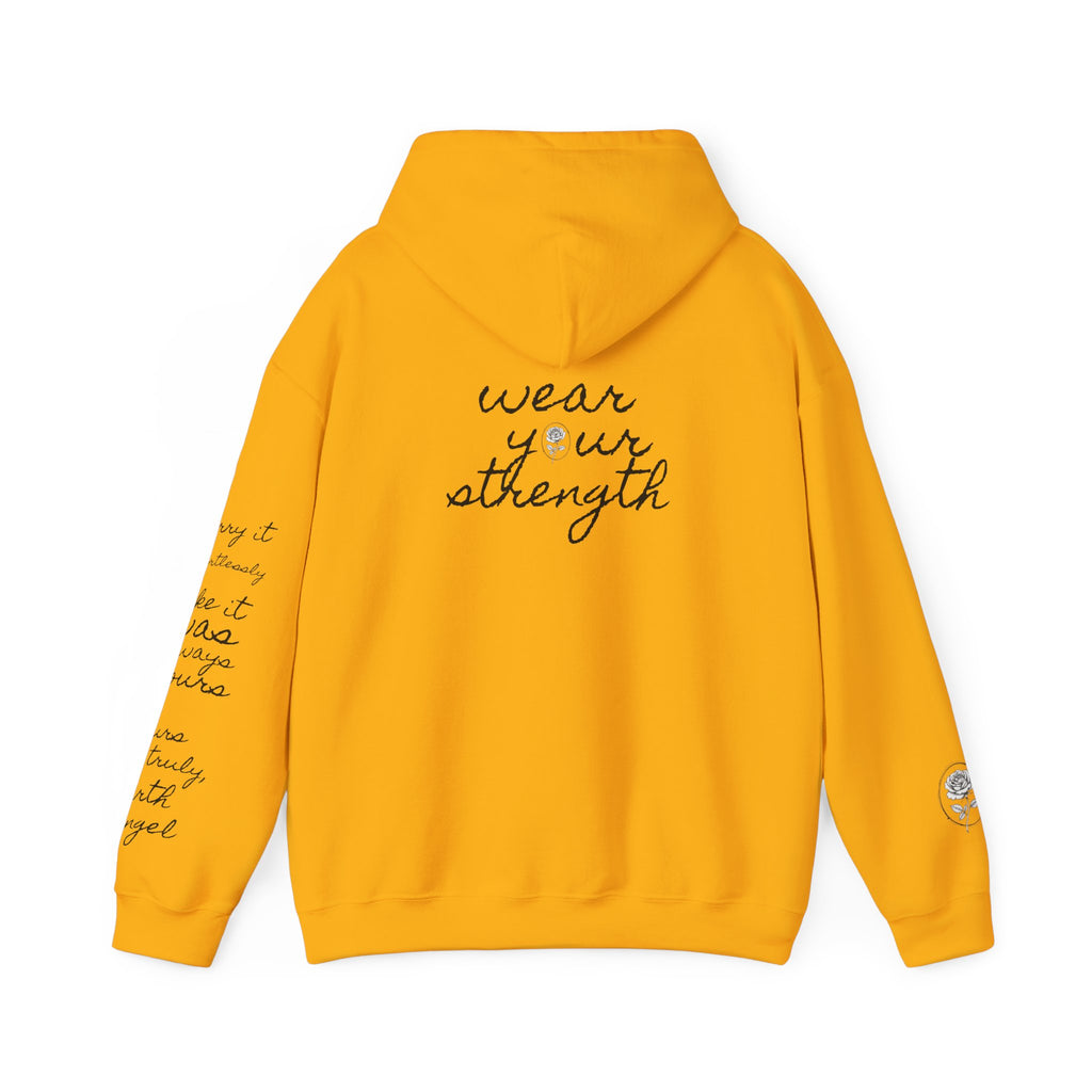 Wear your Strength-Radiate | Miracle of Roses Hoodie