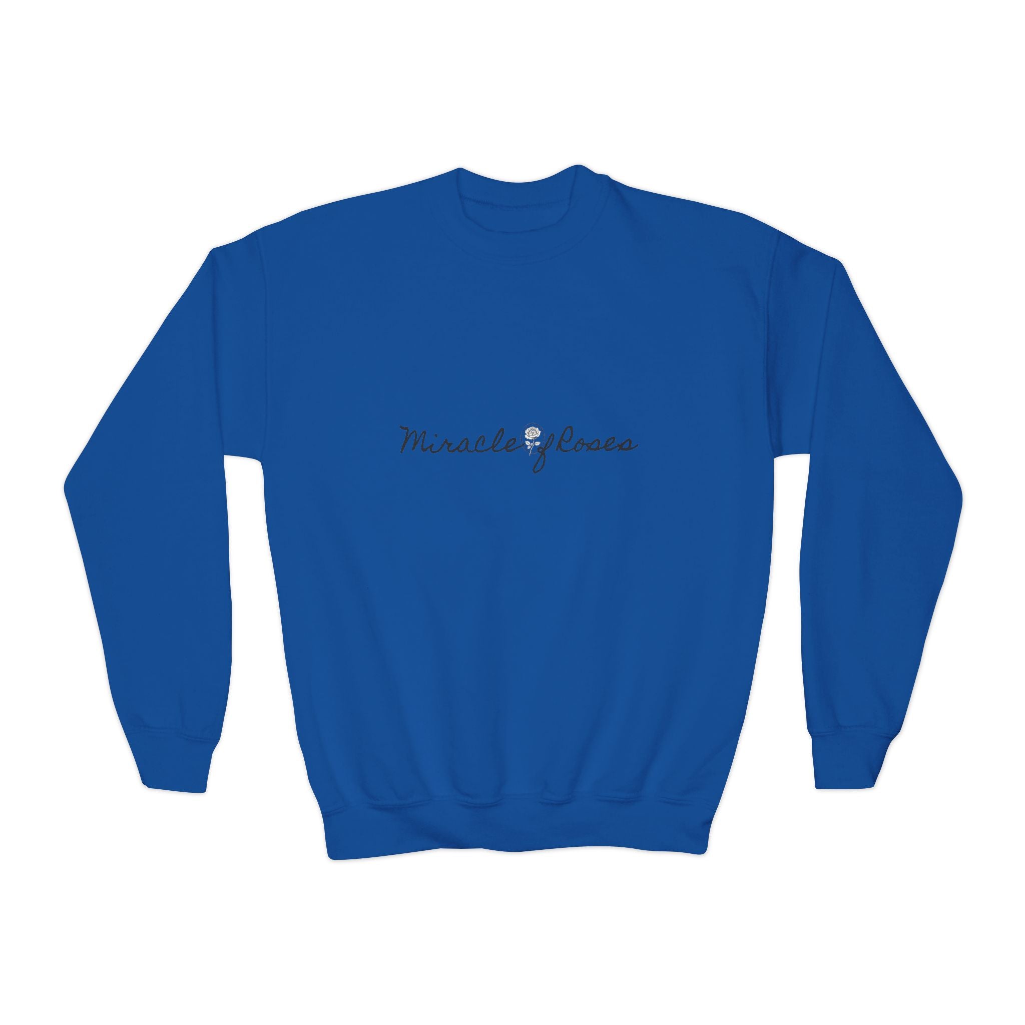 Earth Angel | Miracle of Roses Youth Crewneck Sweatshirt
