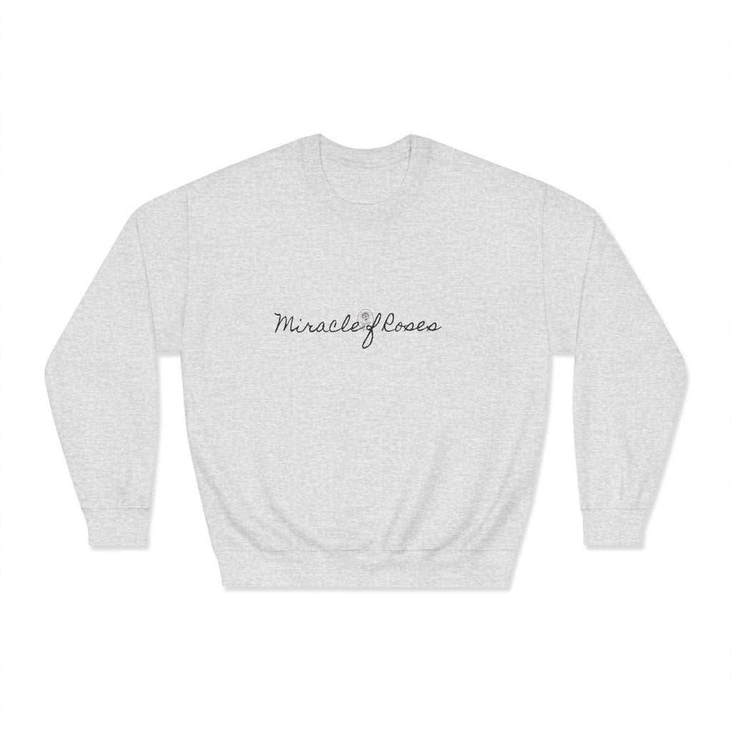 Divinely Guided | Miracle of Roses Crewneck Sweatshirt