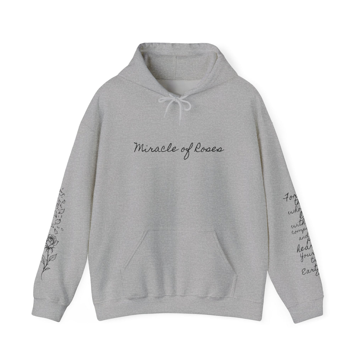 Earth Angel Signature | Miracle of Roses Hoodie