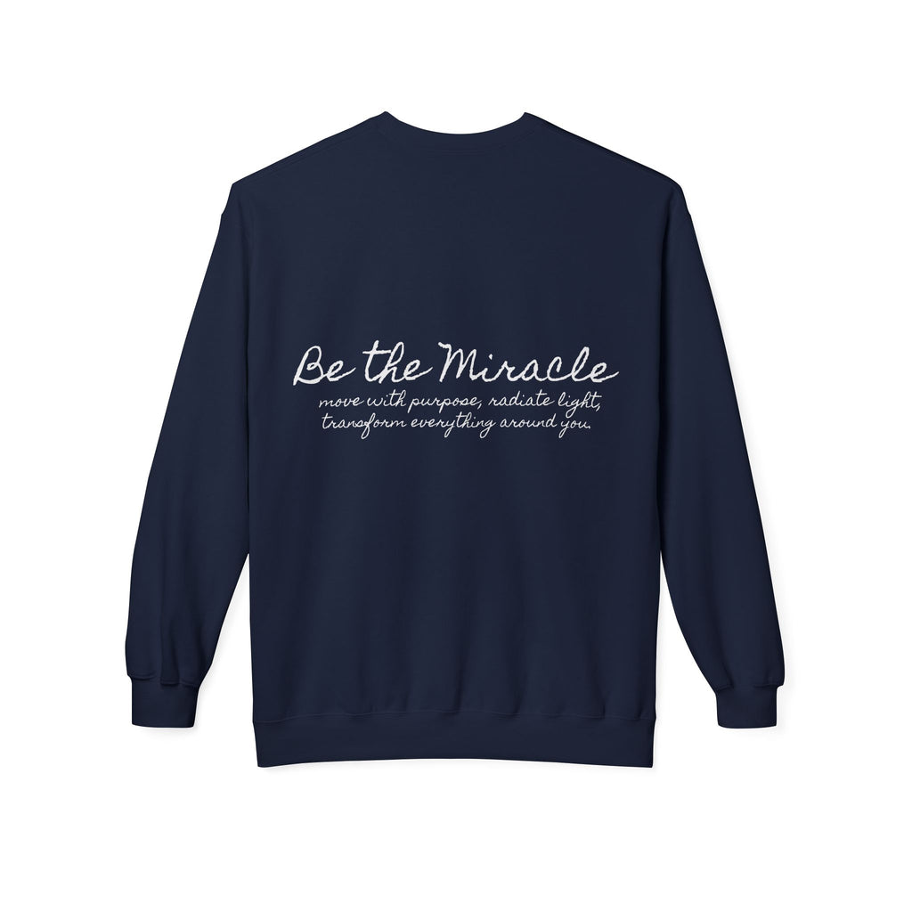 Be the Miracle | Miracle of Roses Crewneck Sweatshirt