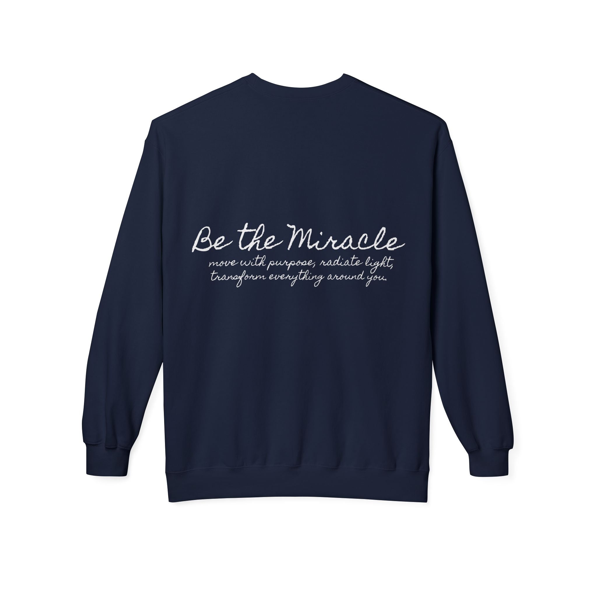 Be the Miracle | Miracle of Roses Crewneck Sweatshirt