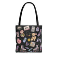 Rewind | Miracle of Roses Tote Bag-Black